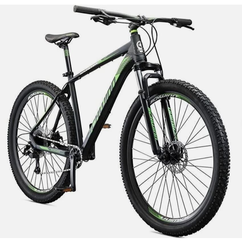 Schwinn 29-In. Boundary Mens Mountain Bike, Black And Green